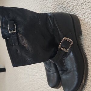 Frye moto boots